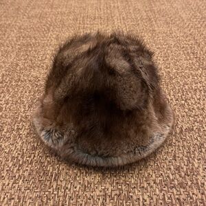 Vintage Rabbit Fur Hat